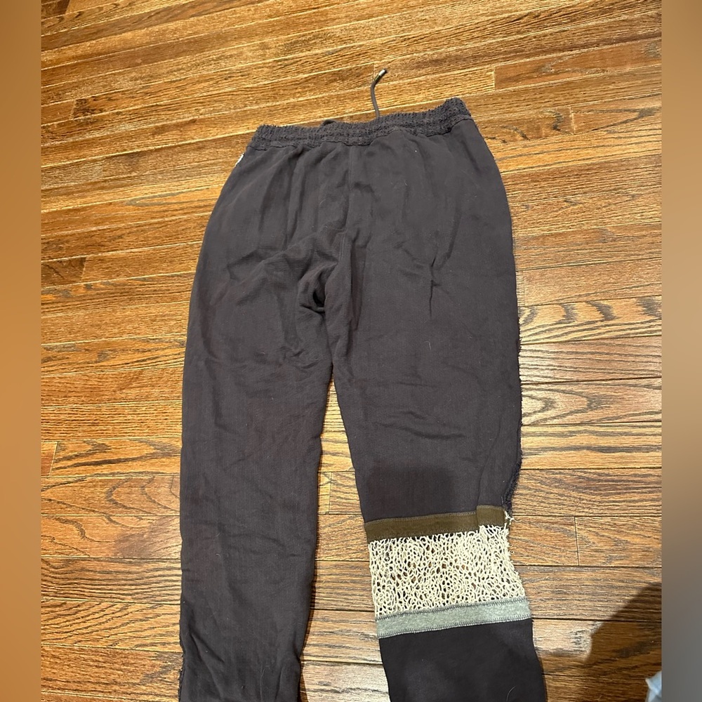 Free people crochet sweatpants size small - Picture 3 of 9